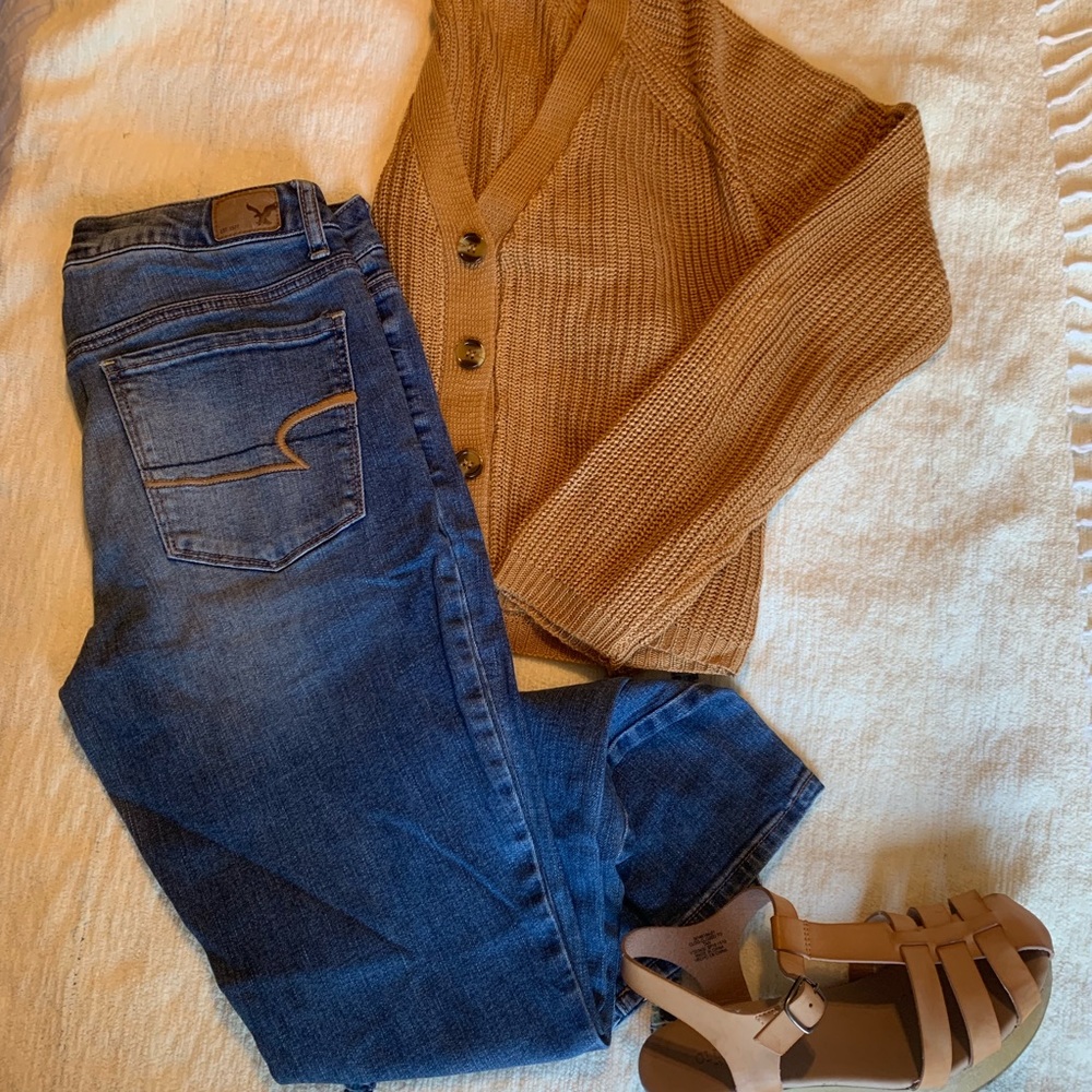 AE High Rise Skinny jeans